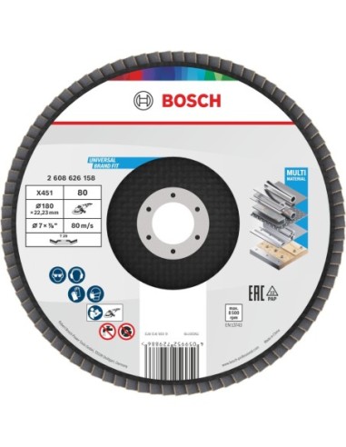 BOSCH 2608626158 Disco de láminas X451 (180 x...
