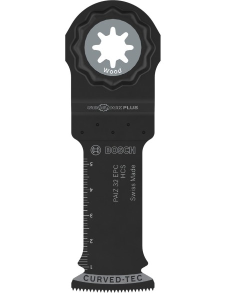 BOSCH 2608669276 Cuchilla para cortar Wood PAIZ 32 EPC, Starlock (32 x 60mm)
