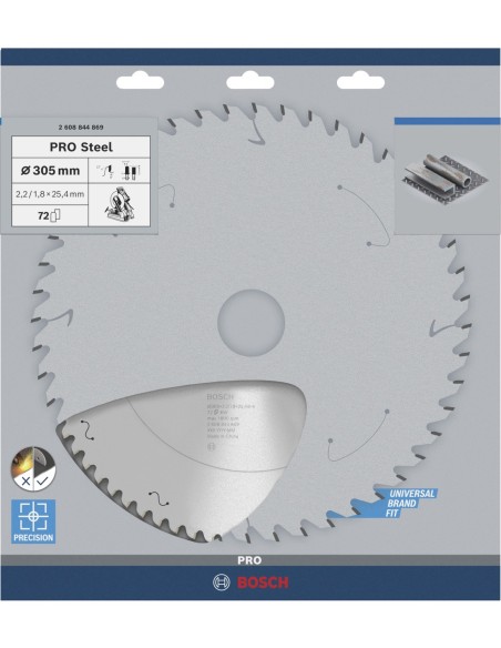 BOSCH 2608635904 Cuchilla para cepillo PRO (82 x 5,5 x 1,1mm)