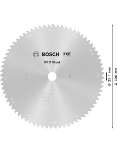 BOSCH 2608635904 Cuchilla para cepillo PRO (82...