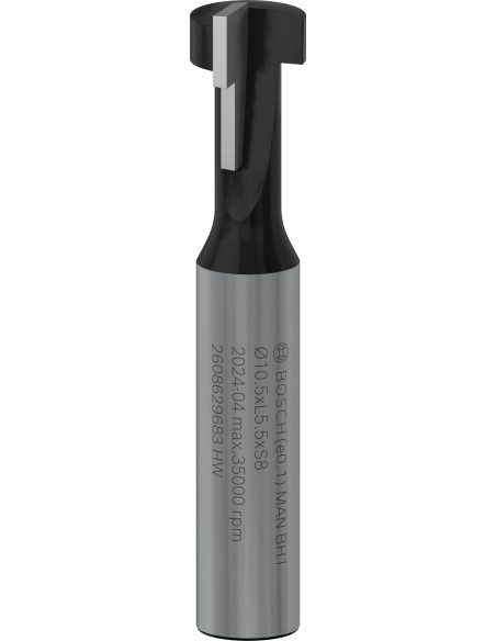 BOSCH 2608629683 Broca fresadora PRO para bocallaves (Ø10,5 x Ø6,6mm) vástago de 8mm
