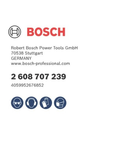 BOSCH 2608629681 Broca fresadora para redondeo...