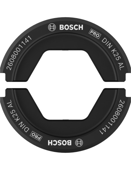 BOSCH 2608001141 Matriz de engaste PRO, DIN K25 AL (150mm²) aluminio