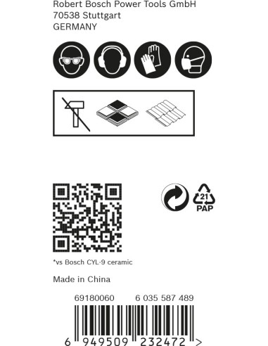 BOSCH 2608001142 Matriz de engaste PRO, DIN K28...