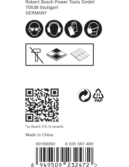 BOSCH 2608001142 Matriz de engaste PRO, DIN K28 AL (185mm²) aluminio