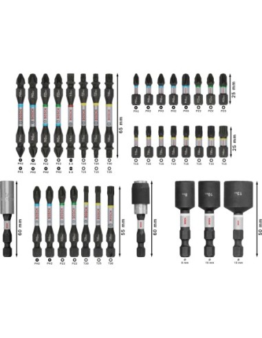 BOSCH 2608001131 Matriz de engaste PRO, E150 CU...