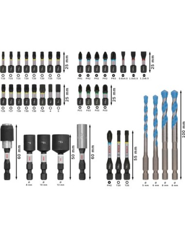 BOSCH 2608001126 Matriz de engaste PRO, E35 CU...