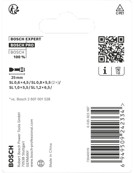 BOSCH 2608001172 Matriz de engaste PRO, NF10 CU (10mm²) cobre