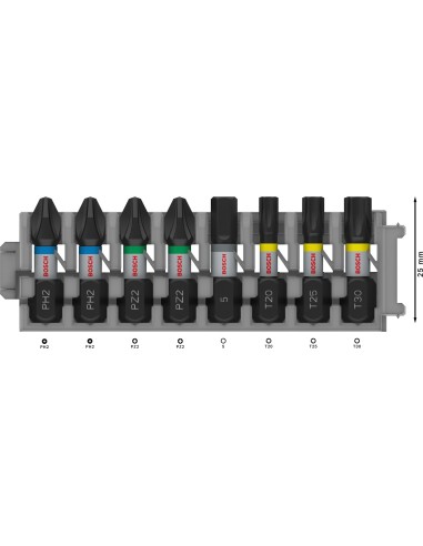 BOSCH 2608001174 Matriz de engaste PRO, NF25 CU...