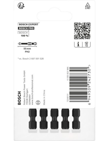 BOSCH 2608001187 Matriz de engaste PRO, SF25 CU...