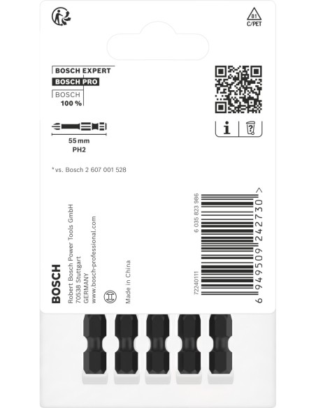 BOSCH 2608001187 Matriz de engaste PRO, SF25 CU (25mm²) cobre