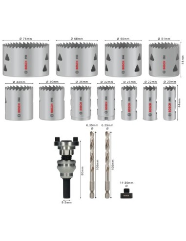 BOSCH 2608001153 Matriz de engaste PRO, U150 CU...