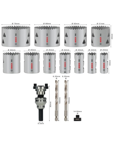 BOSCH 2608001153 Matriz de engaste PRO, U150 CU (150mm²) cobre
