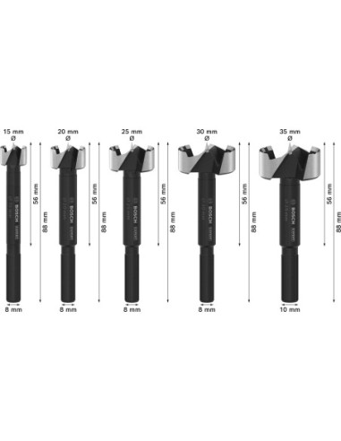 BOSCH 2608001156 Matriz de engaste PRO, U300 CU...