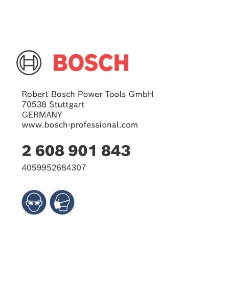 BOSCH 2608001156 Matriz de engaste PRO, U300 CU (300mm²) cobre