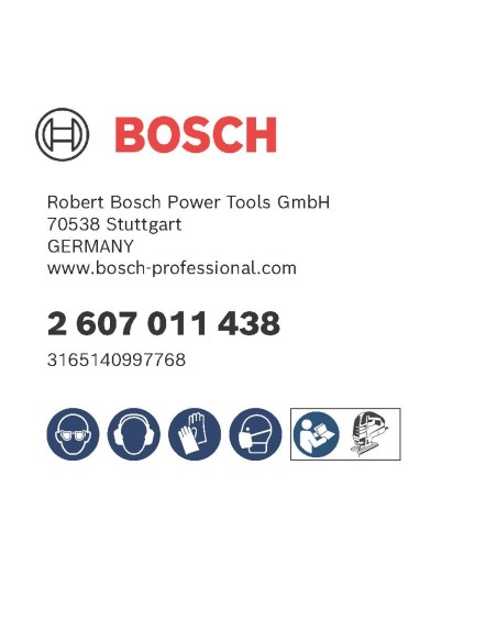 BOSCH 2608001160 Matriz de marcado PRO (M32) acero inoxidable