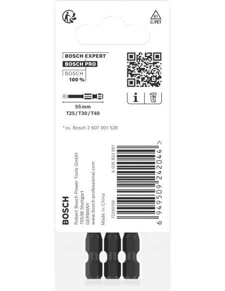 BOSCH 2608001164 Matriz de marcado PRO (PG13) acero inoxidable