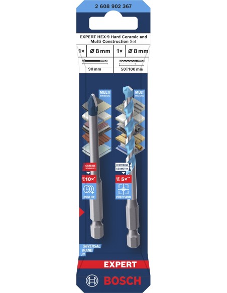 BOSCH 2608706849 Broca para martillo PRO SDS max-4 (Ø18 x 800 x 940 mm)