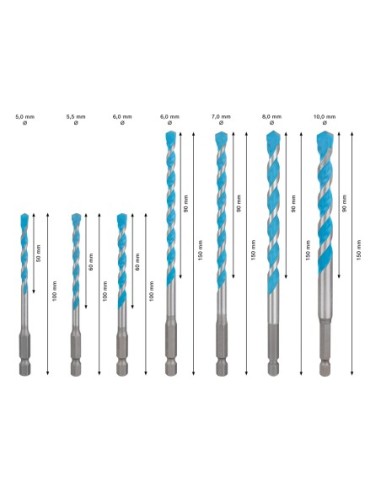 BOSCH 2608706850 Broca para martillo PRO SDS...