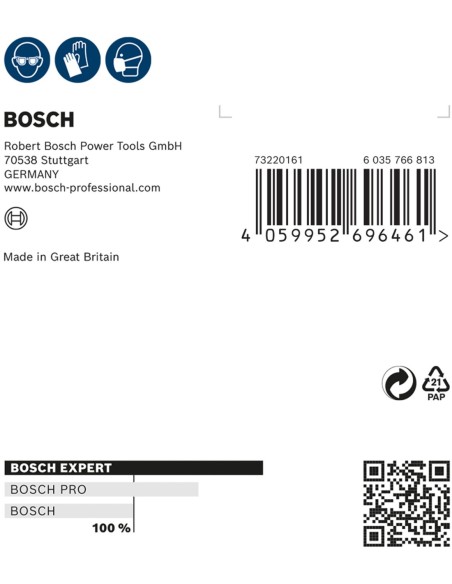 BOSCH 2608706852 Broca para martillo PRO SDS max-4 (Ø25 x 800 x 920 mm)