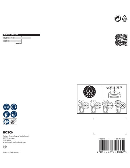 BOSCH 2608707239 Broca para martillo PRO SDS plus-5X (Ø17 x 400 x 465)