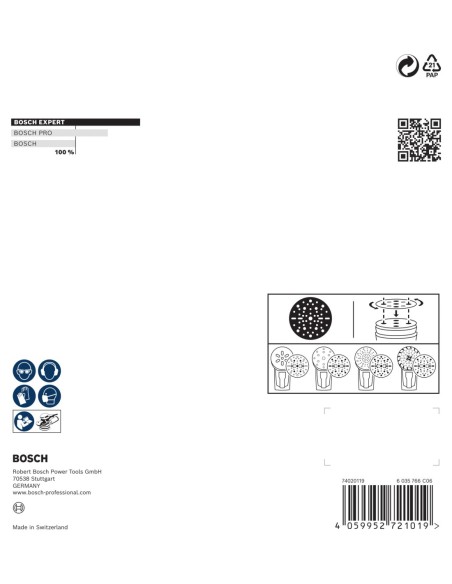 BOSCH 2608707240 Broca para martillo PRO SDS plus-5X (Ø25 x 550 x 600)