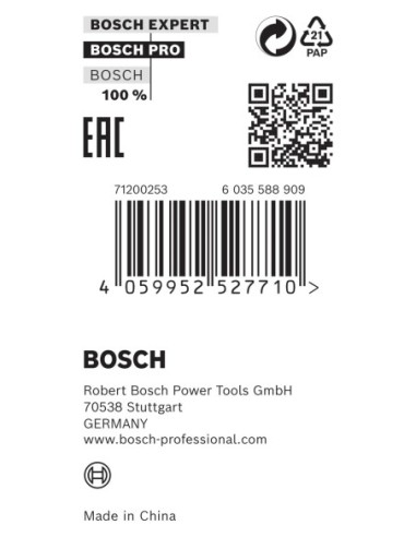 BOSCH 2608707245 Broca para martillo PRO SDS...