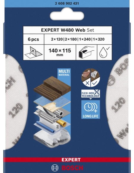 BOSCH 2608707231 Broca para martillo PRO SDS plus-5X (Ø5.5 x 100 x 160)