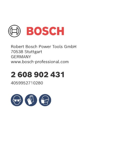 BOSCH 2608707231 Broca para martillo PRO SDS plus-5X (Ø5.5 x 100 x 160)