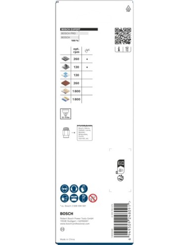 BOSCH 2608901909 Set Sierra de corona EXPERT...