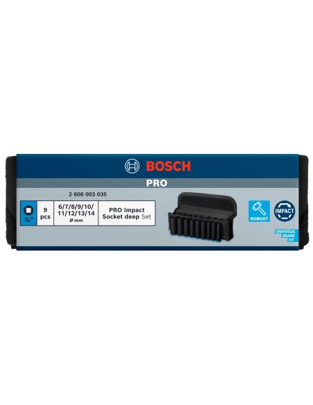 BOSCH 2607012081 Set de puntas de atornillar Extra Hard visor (6 x 50 uds)