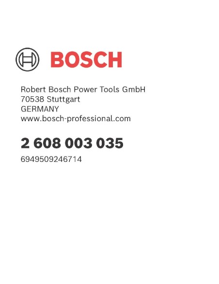 BOSCH 2607012081 Set de puntas de atornillar Extra Hard visor (6 x 50 uds)