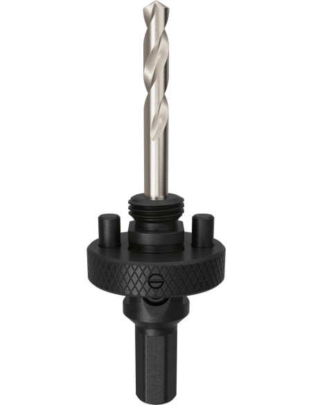 BOSCH 2608594619 Portabrocas y broca centradora para sierra de corona (32–210 x 44mm)