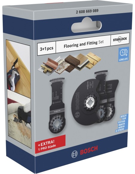 BOSCH 2608594621 Portabrocas y broca centradora para sierra de corona (32–210 x 44mm)