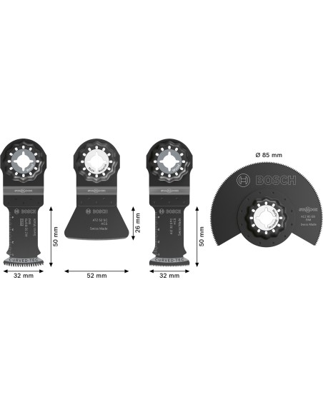 BOSCH 2608594621 Portabrocas y broca centradora para sierra de corona (32–210 x 44mm)