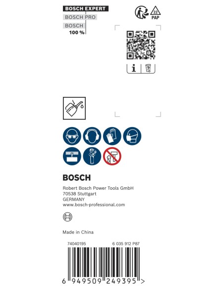 BOSCH 2608902366 Set EXPERT HEX-9 Hard Ceramic y HEX-9 Multi Construction (6mm) (2 uds.)