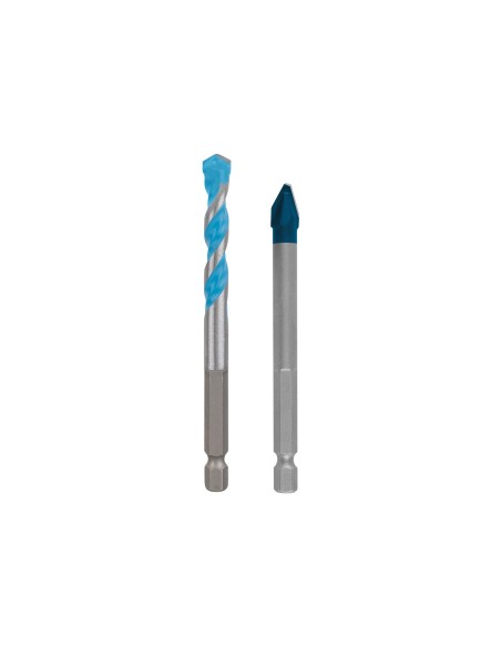 BOSCH 2608902367 Set EXPERT HEX-9 Hard Ceramic y HEX-9 Multi Construction (8mm) (2 uds.)