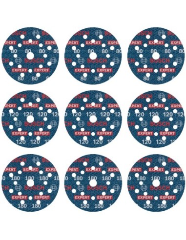 BOSCH 2608902407 Set de discos de lija para...