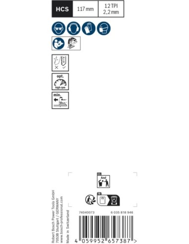 BOSCH 2608669119 Hoja segmentada PRO ACZ 100 BB...