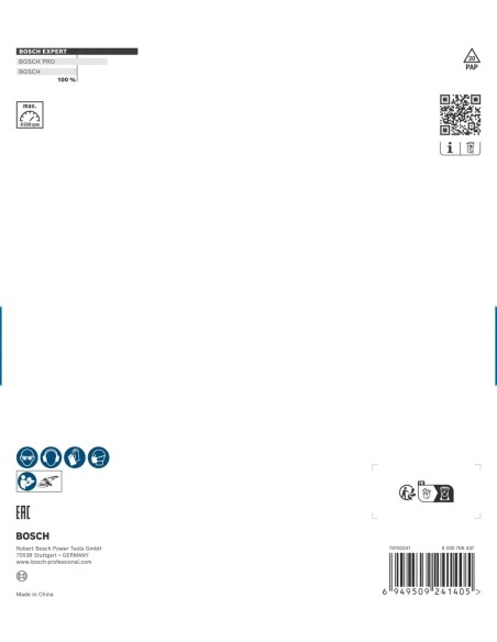 BOSCH 2608669123 Hoja multiherramienta PRO ACZ 100 SWB (100mm)