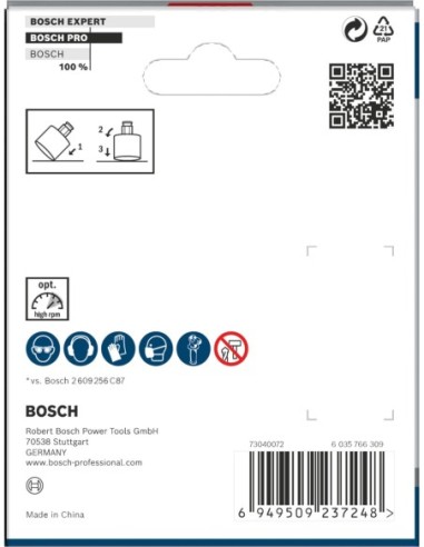 BOSCH 2608669080 Hoja para corte de inmersión...