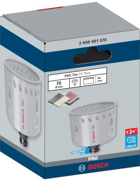 BOSCH 2608669078 Hoja multiherramienta PRO AII 65 APIB (65 x 40 mm)