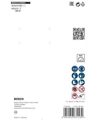 BOSCH 2608669083 Hoja para corte de inmersión...
