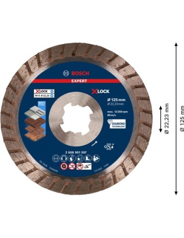 BOSCH 2608669083 Hoja para corte de inmersión...