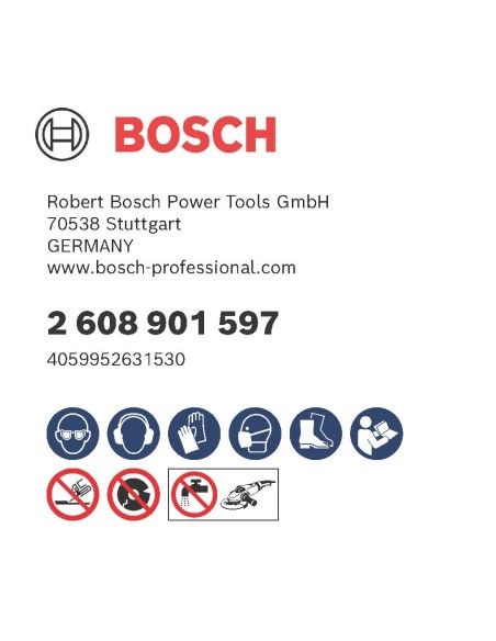 BOSCH 2608669083 Hoja para corte de inmersión PRO AII 65 BSPIB (65 x 40 mm) (5 uds)