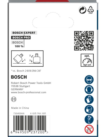 BOSCH 2608669076 Hoja para corte de inmersión PRO AIZ 32 AIB (32 x 50 mm) (10 uds)