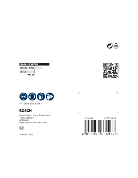 BOSCH 2608669088 Hoja multiherramienta PRO ASZ 32 SC (24 x 11mm)