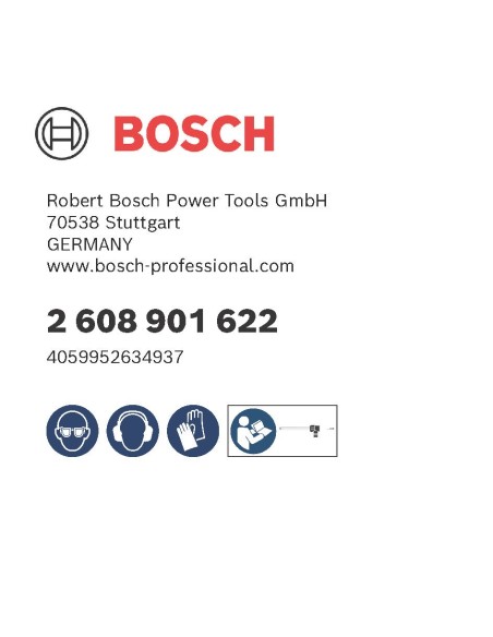 BOSCH 2608669088 Hoja multiherramienta PRO ASZ 32 SC (24 x 11mm)