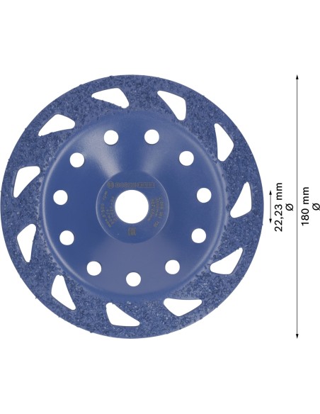 BOSCH 2608669126 Lijadora de perfiles PRO AUZ 70 G (70 x 65mm) (5 uds.)