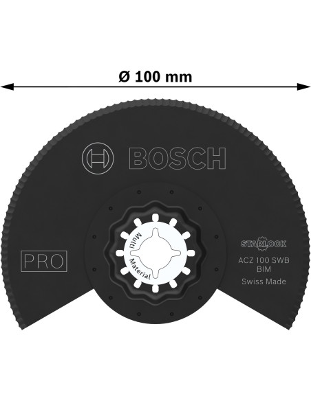 BOSCH 2608601803 Segmentos para PRO Core Cutter wet (Ø25 mm) (1¼ UNC)